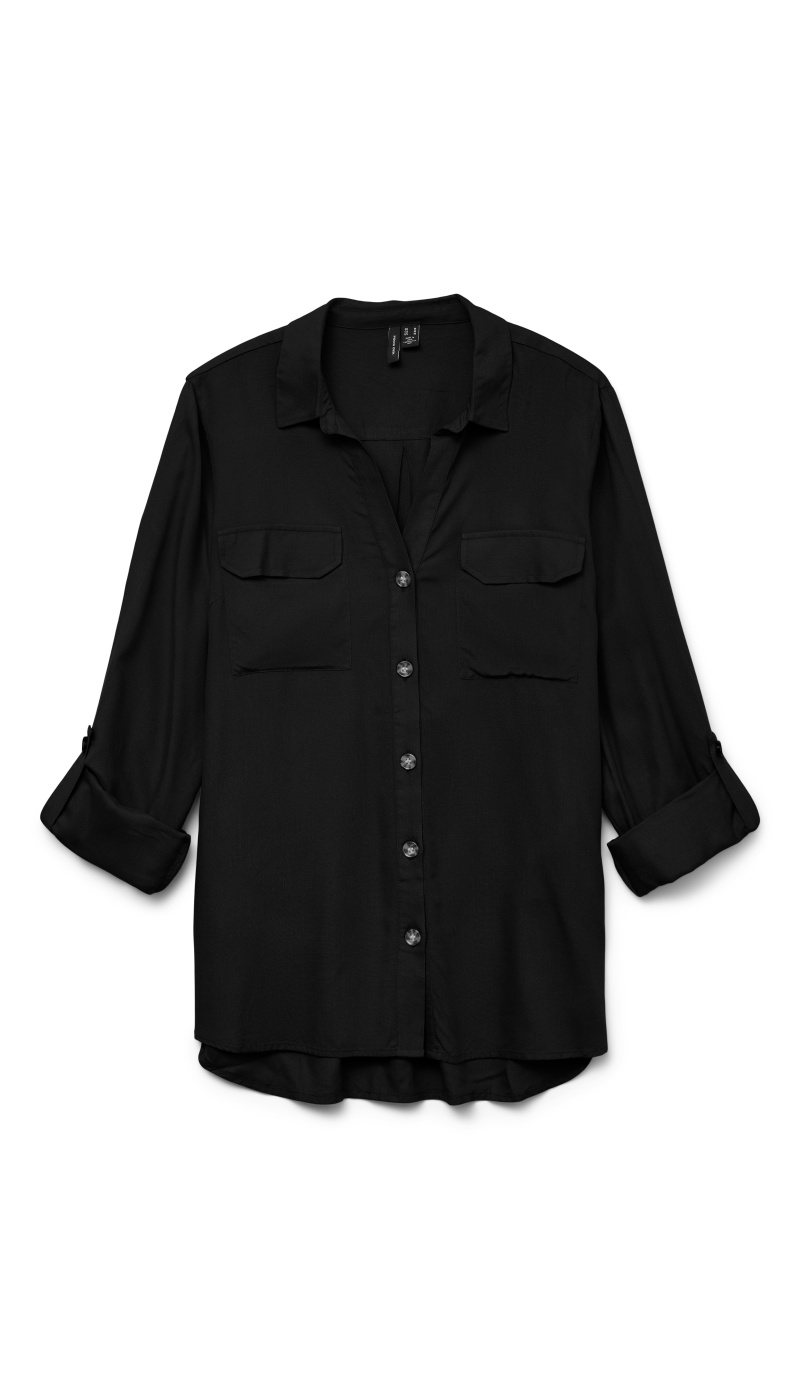 Chemise Black VMBUMPY Vero Moda - 5 | TOPS